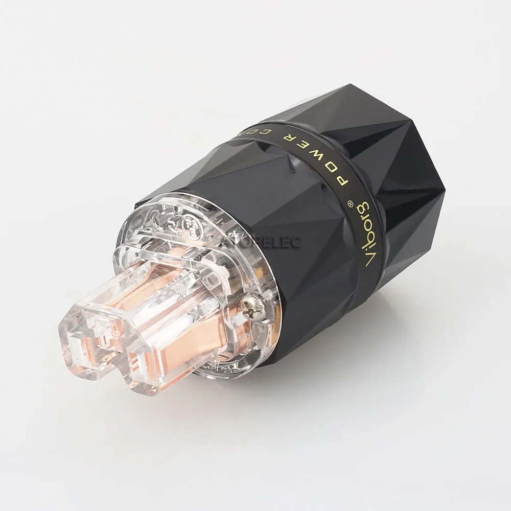 Прозрачный медный штекер VIBORG 99 998% |