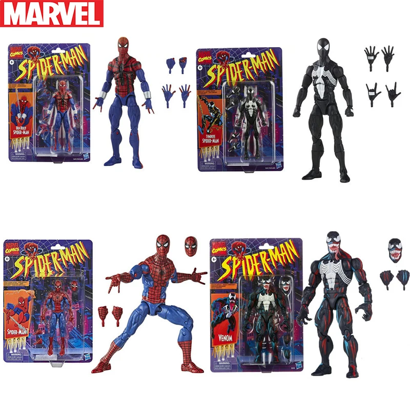 20cm Anime Marvel Legends Figure Venom Action Figure Spiderman Model Toy Venom Figuras Collectible Ornaments Gifts For Children