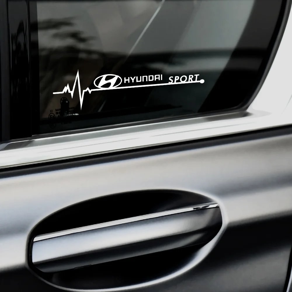 Автомобильные аксессуары 3D виниловые наклейки с эмблемой для Hyundai Sonata I20 Elantra Santafe