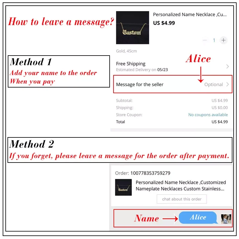 Arabic Name Custom Necklaces For Women Men Gold Silver Color Stainless Steel Chain Pendant Necklace Jewelry