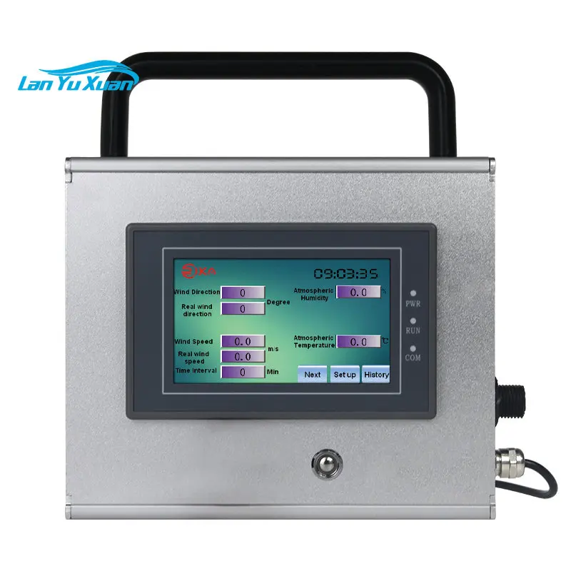 

RK600-08 Wireless 4G Wifi Color LCD Data Logger Recorder for Wind/Radiation/Rain Weather Station Accessories
