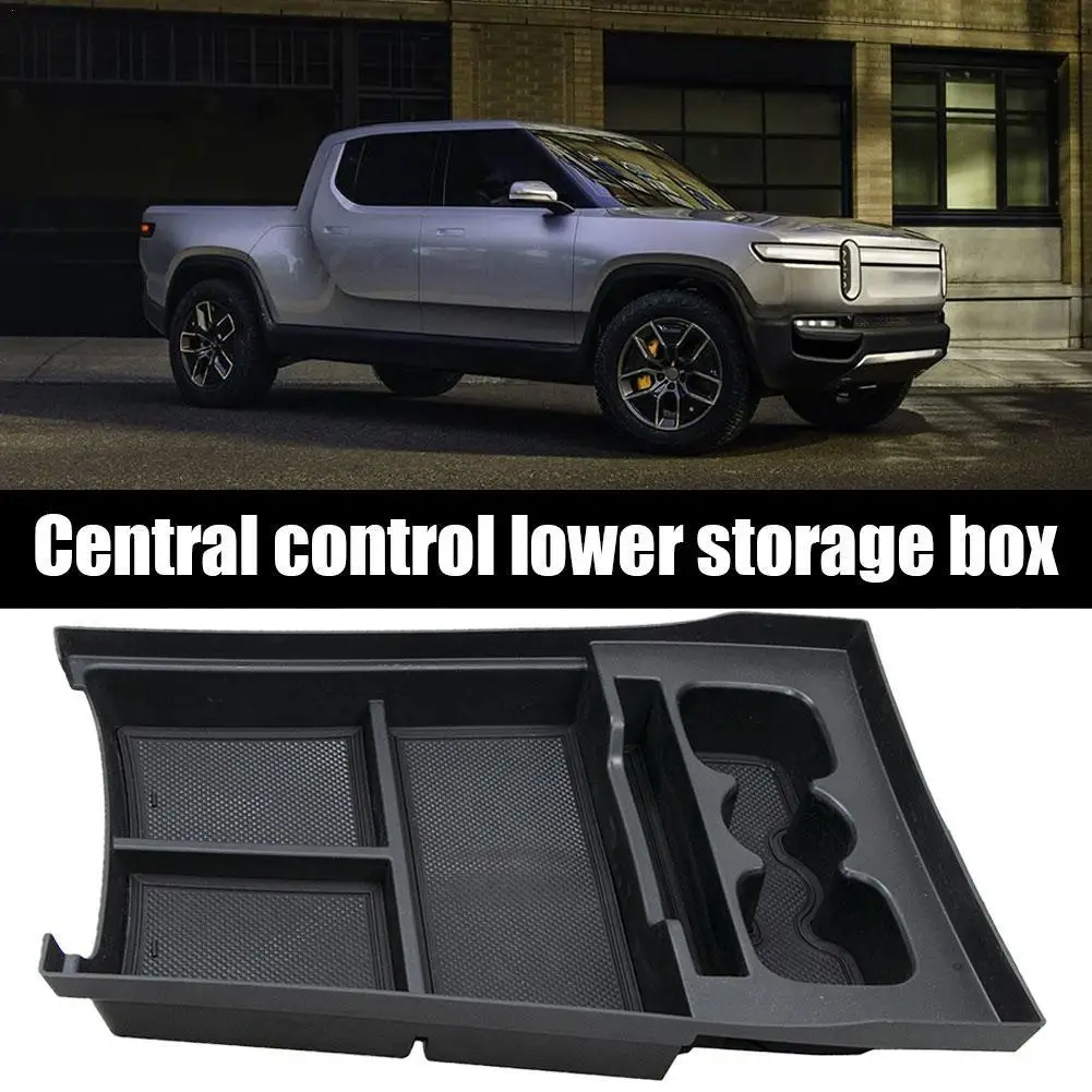 

For RIVIAN R1S R1T Front Door Handle Storage Box Car Side Armrest Organizer Container Tray Vehicle Accessories Tidying Storage