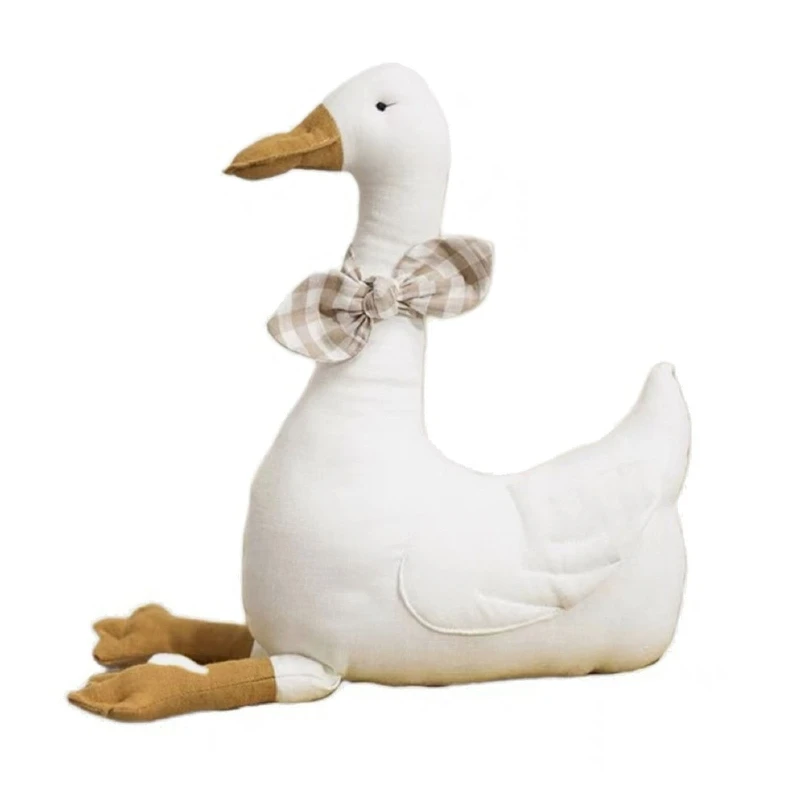

Stuffed Animal Duck Doll Baby Teething Toy Ultra Soft Cloth Dolls Girl Boy Gift