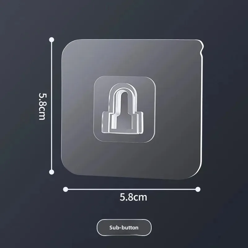 

Набор из 10 пластиковых креплений для зубной щетки