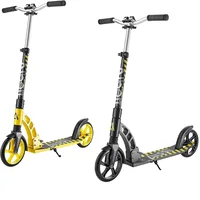 Albott Kick Scooters for Kids 8 Years and up Foldable Portable Adult Scooter with Adjustable Handlebar, Dual-Suspension System