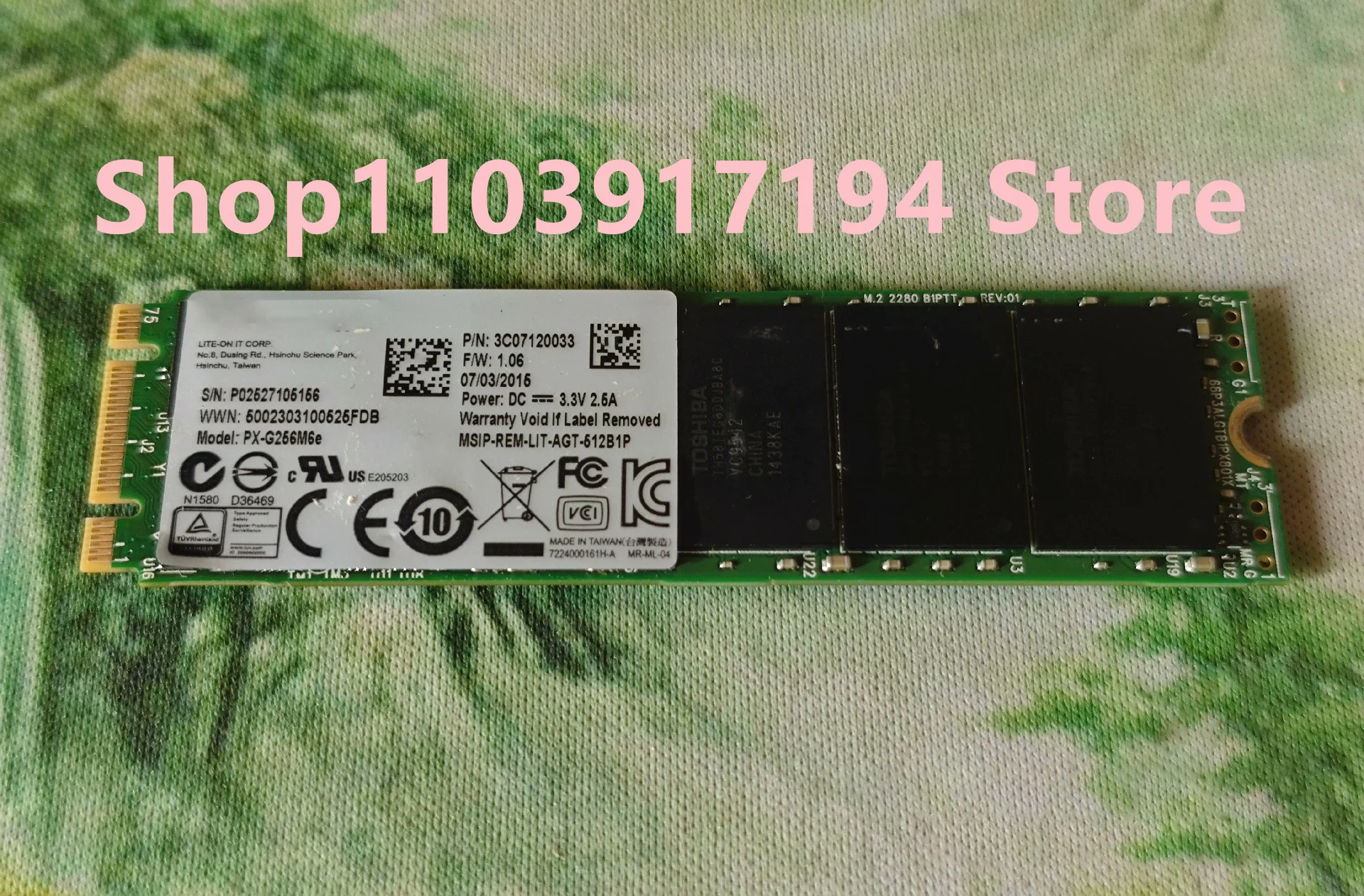 Для твердотельного жесткого диска PLEXTOR MLC 256G px-g256m6e m2 AHCI