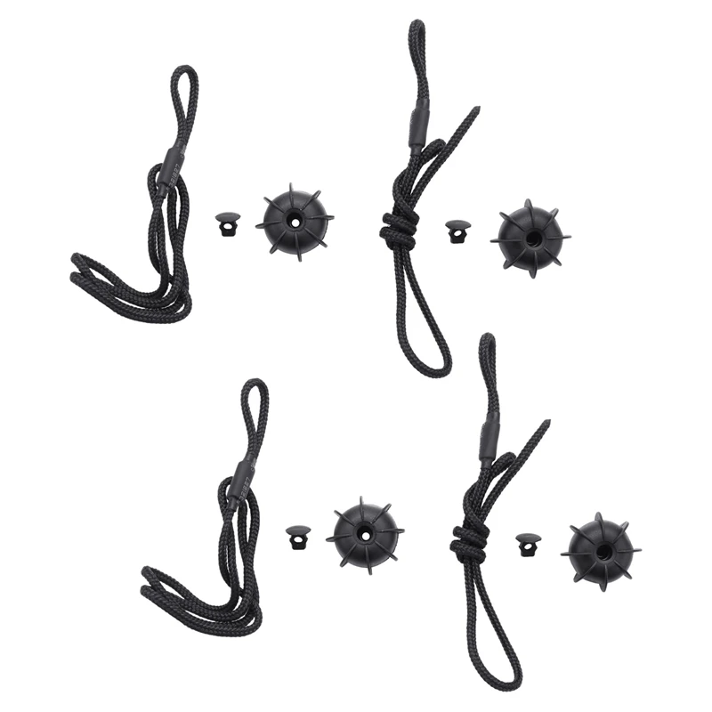 

4Pcs Hatchback Parcel Shelves Trunk Lid Back Shelf String Holding Strap Rope Small Ball For Golf 6 R20 Mk5 1K6 863 447 A