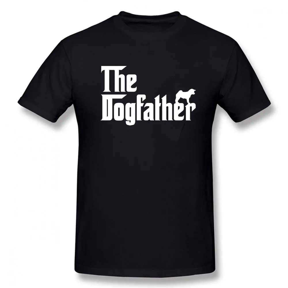

Shiba Inu Dog Lover Gift T Shirt The Dogfather Funny Unisex Graphic Fashion New Cotton Short Sleeve O-Neck Harajuku T-shirt