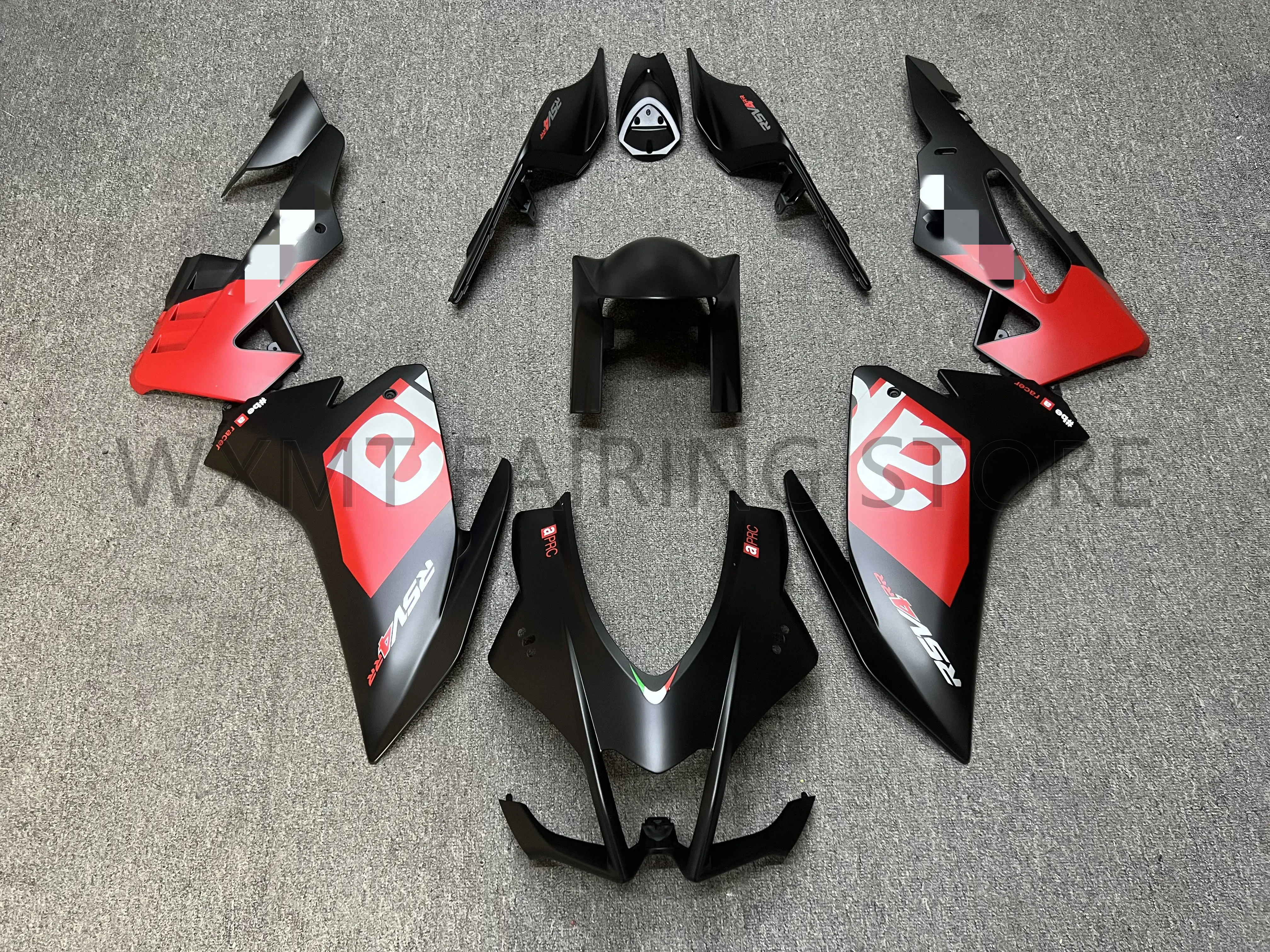 Комплект обтекателей для мотоцикла из АБС-пластика подходит RSV4 RSV1000 16-20 RSV 1000 2016 2017