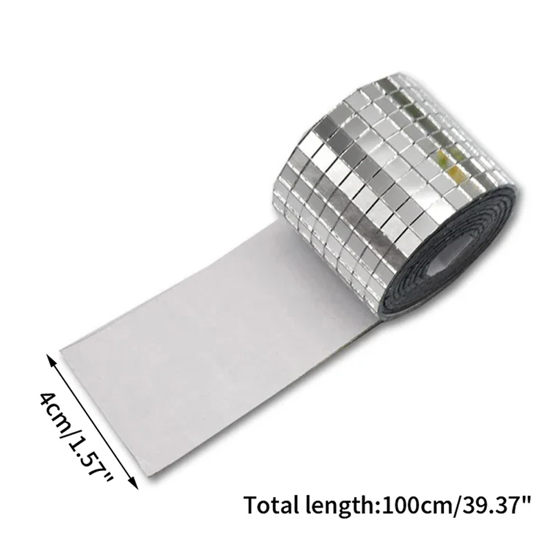 

Зеркальные наклейки для стен TPXCKz 30/60/100 см