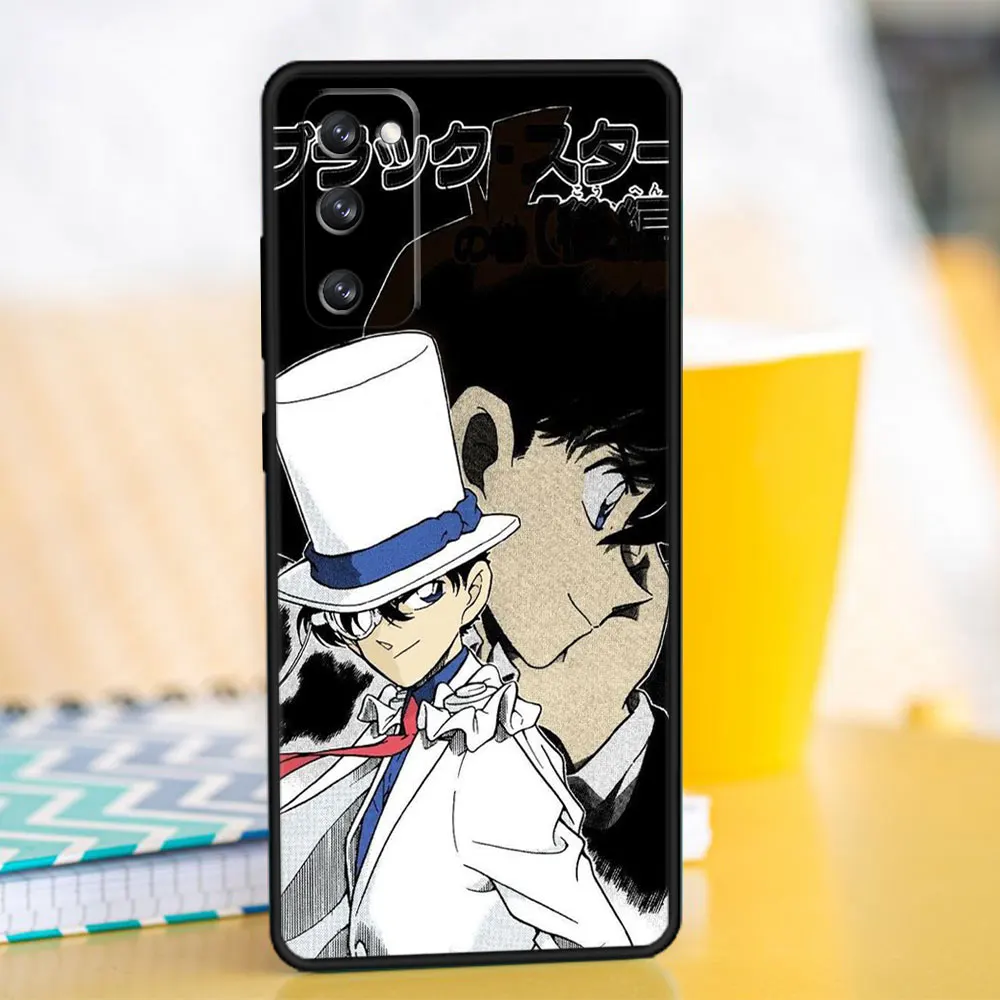 Фото Чехол для телефона Samsung S9 S20 FE 2022 S21 Plus S7 S10e S8 S22 Ultra 5G S10 японская манга Детектив Конан №3