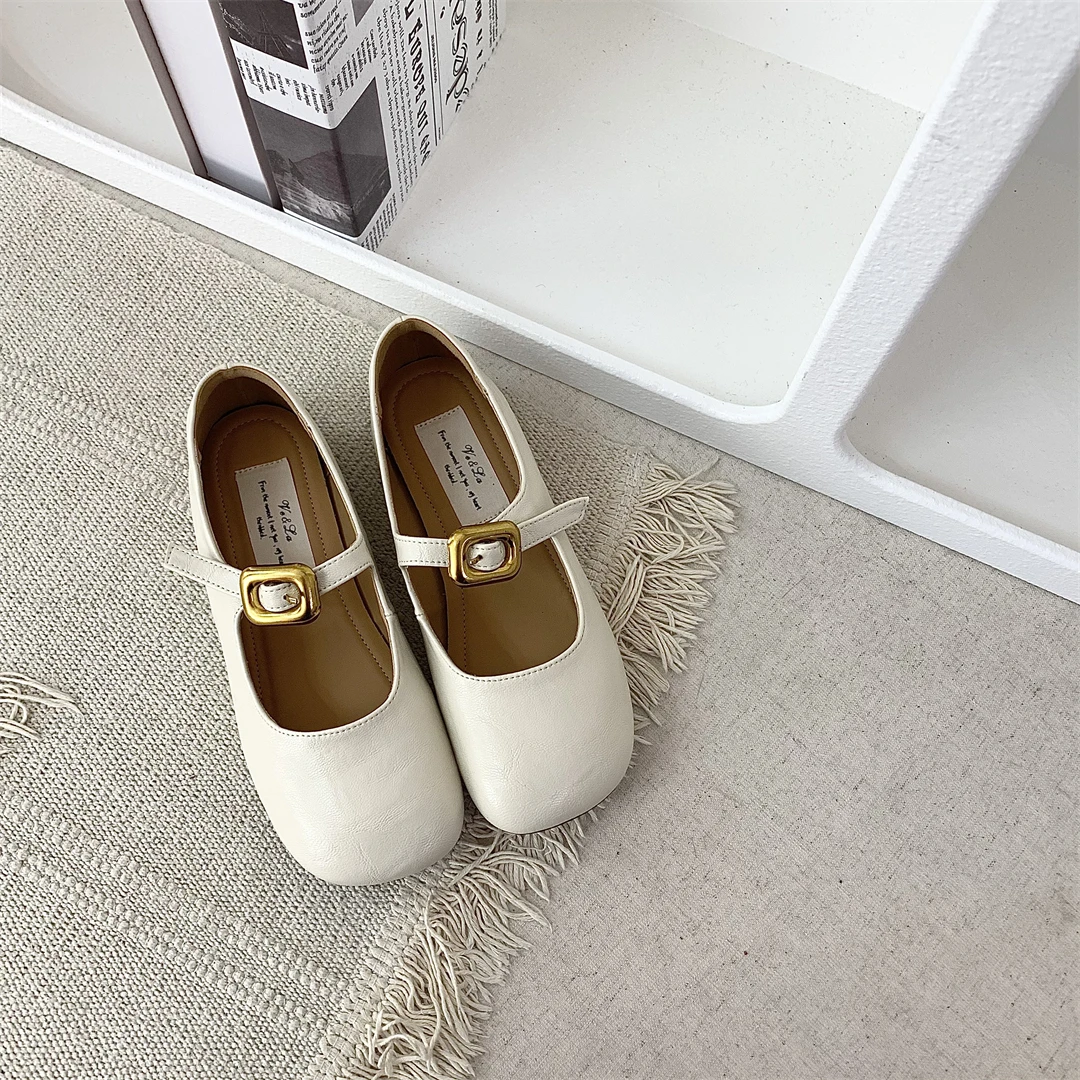 Женские милые балетки на плоской подошве леди слипоны винтажные кавайные