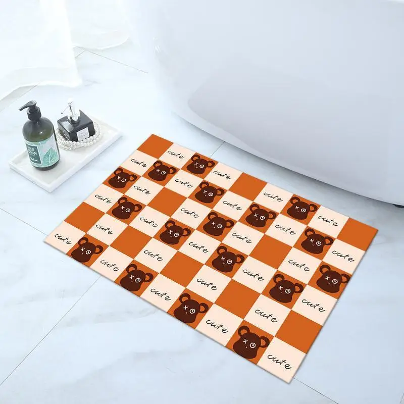 Напольный коврик для кухни нескользящий моющийся ковер ванной и прачечной