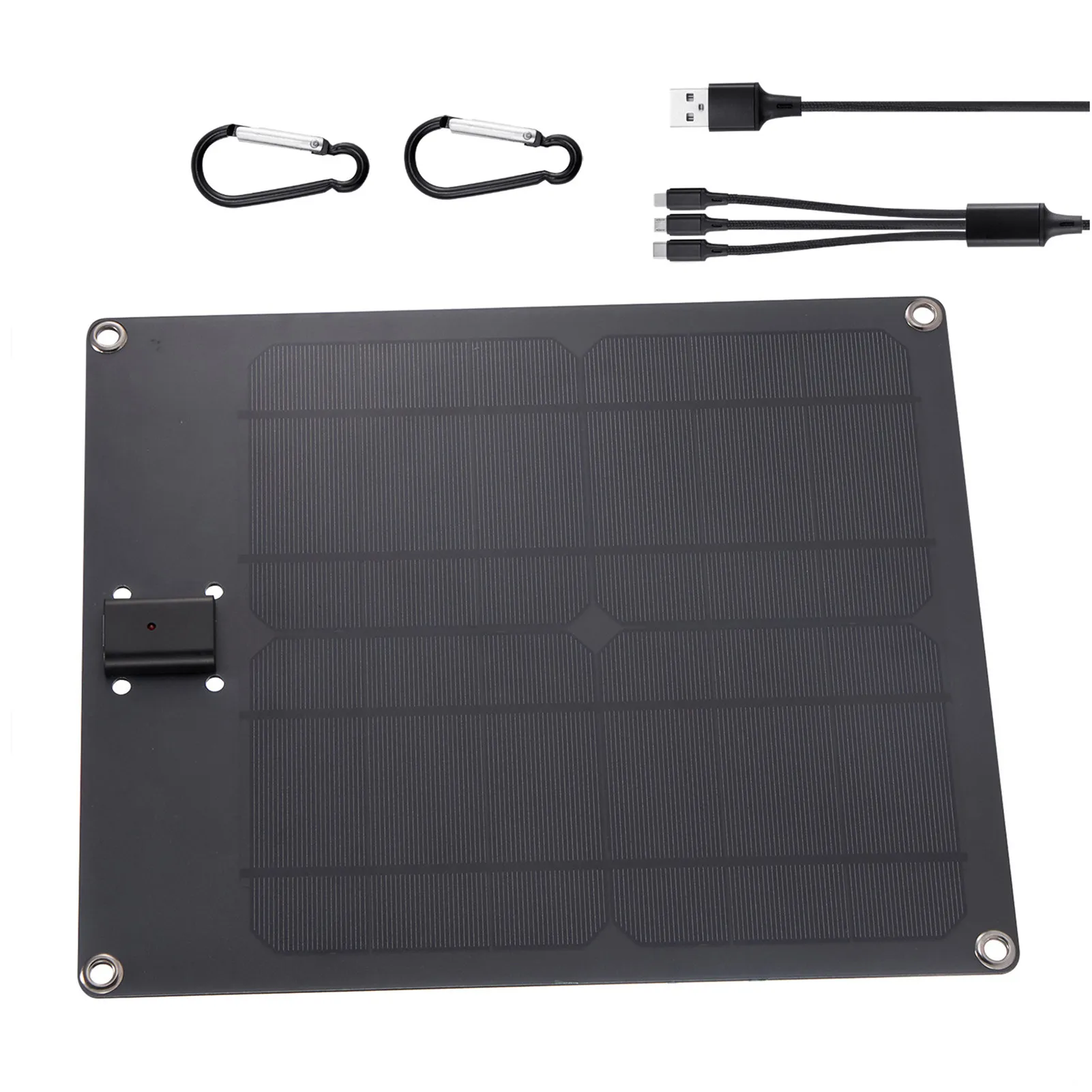 

Solar Powered Charger Emergent Solar Charger 5V 2.5A Max For Phones Emergency Solar Panel Solar Power Charger For USB Devices