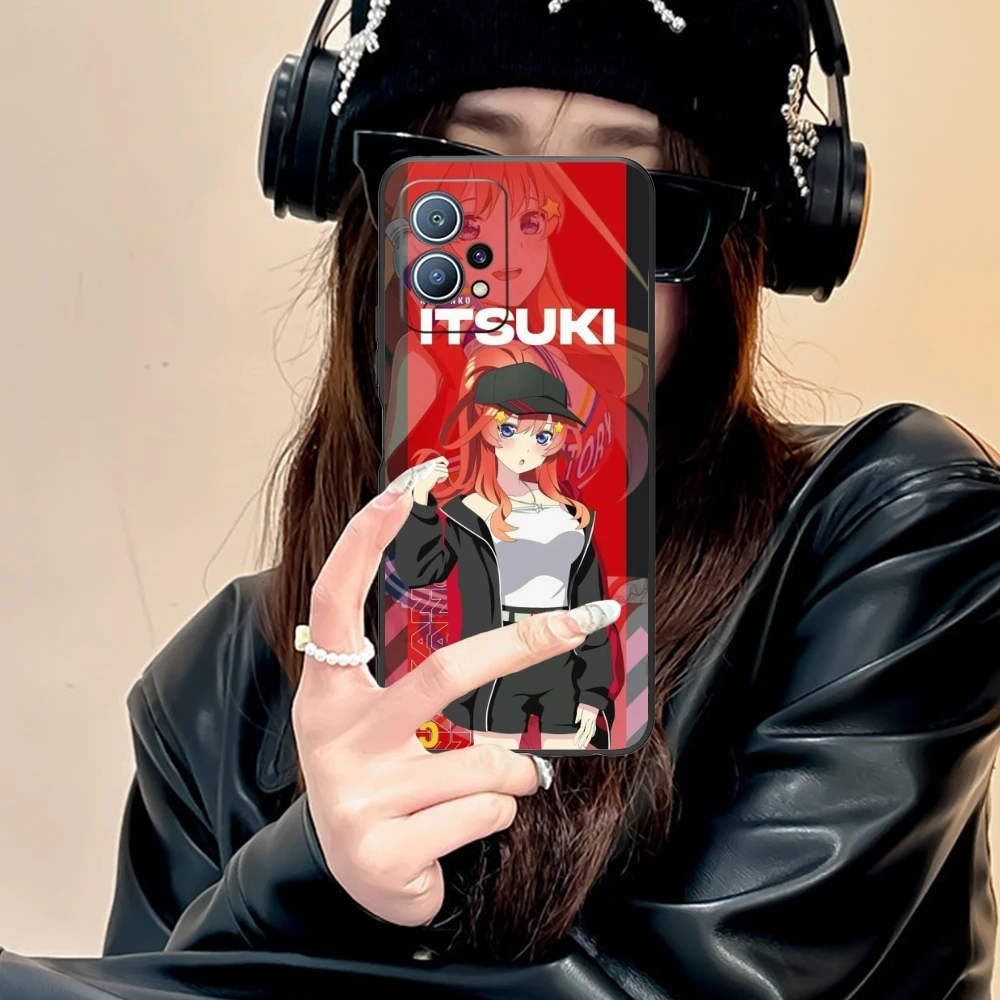 Чехол Nakano Itsuki для мобильного телефона Huawei P60 P50 P40 P30 P20 P10 P9 P8 Pro Lite Plus черный мягкий