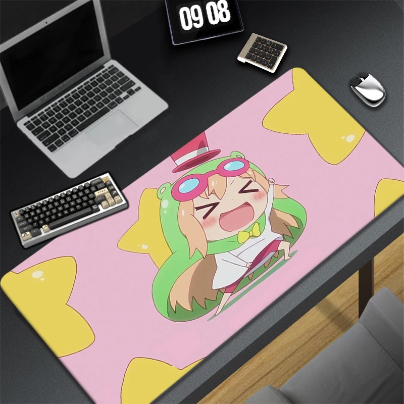 

Pink Cute Mouse Pad Big Gamer Pad Kawaii Mousepad XXL Mouse Mat Keyboard Mat Desk Mat Table Carpet Mausepad Computer Laptop Pad