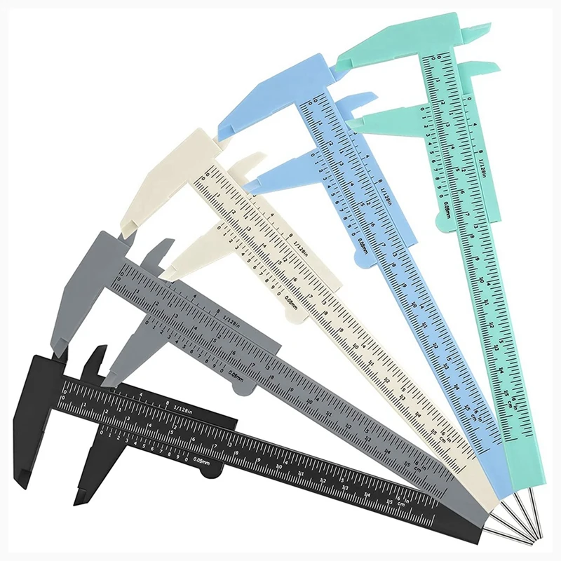 

Brow Mapping Ruler Tool Mini Vernier Caliper Double Scale Ruler For Student Office