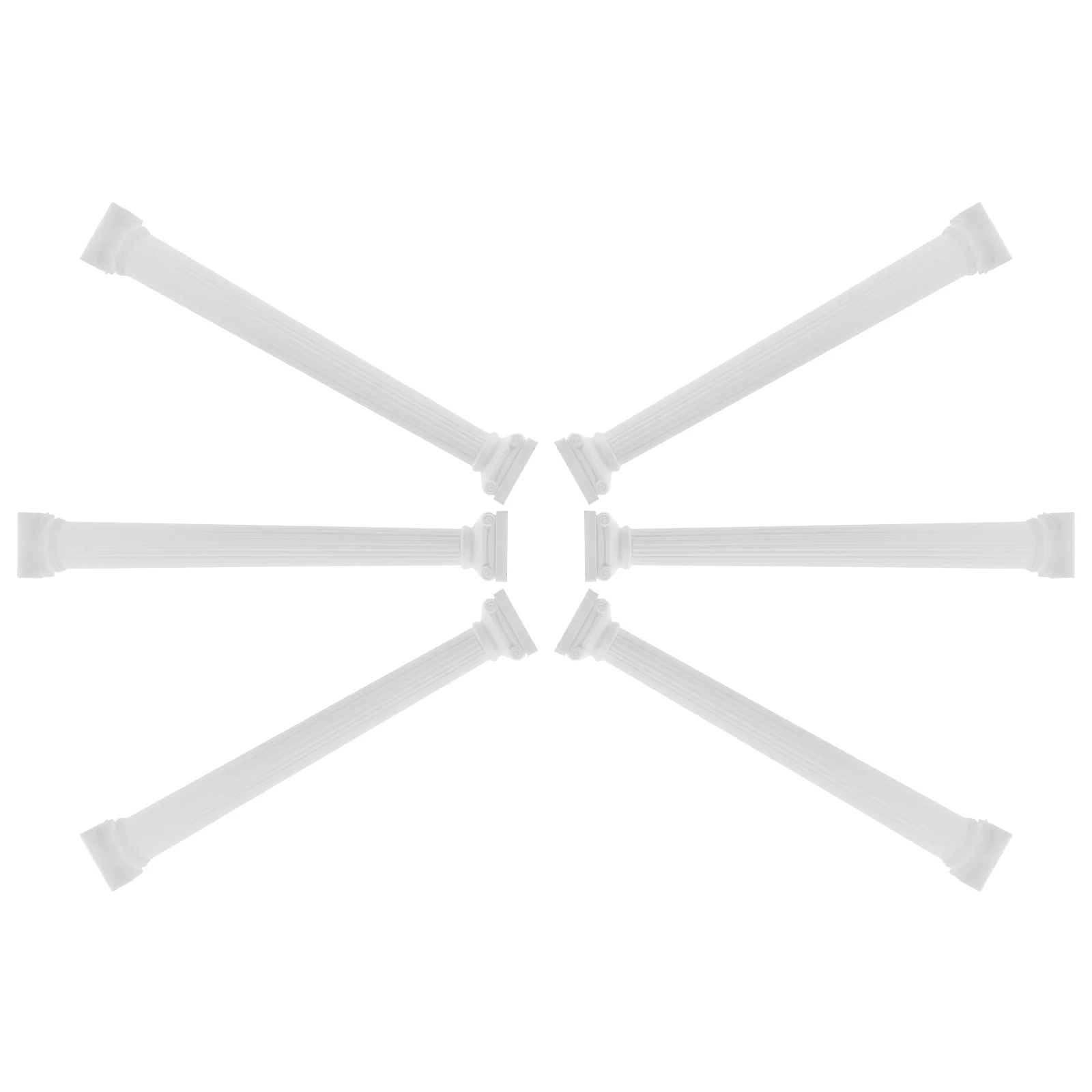 6 шт. колонна римская статуя декоративные столбы для украшения дома мини-стол