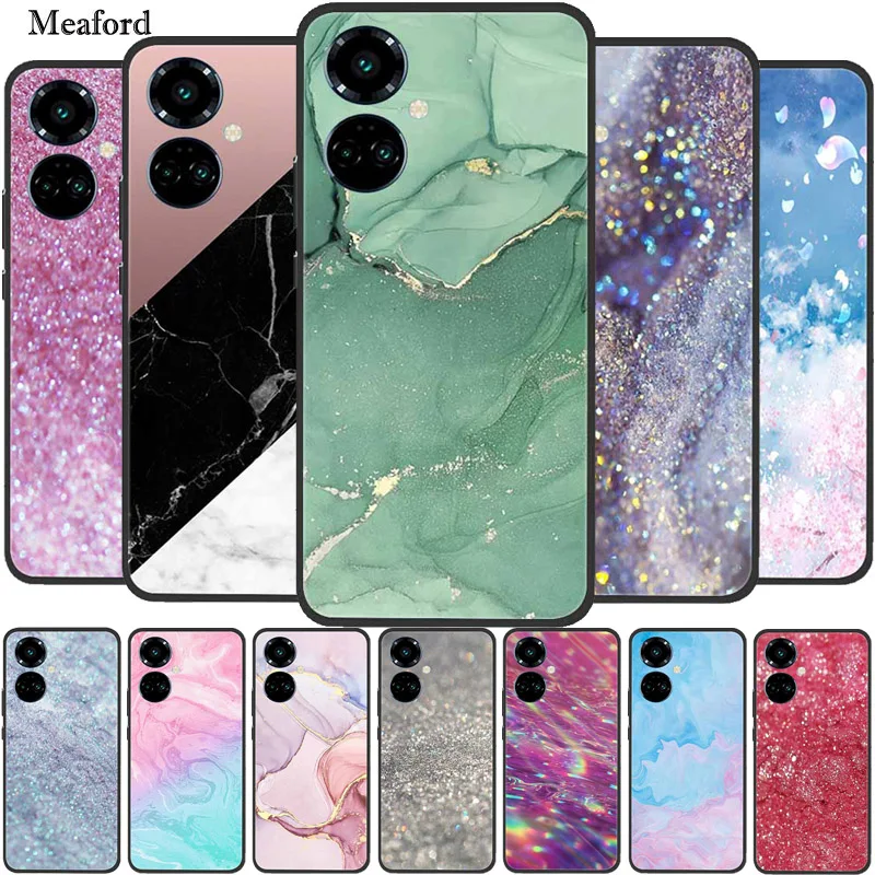 Для Tecno Camon 19 Pro 4G 5G чехол мраморный Силиконовый ТПУ мягкий для Neo Camon19 Чехол