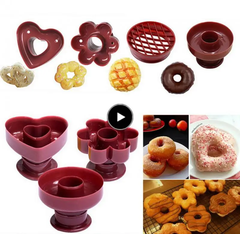 

Cake Mold DIY Doughnut Mold Desserts Cookie Donut Maker Mould Chocolate 3D Cupcake Sweet Food Kitchen Food Baking Tool