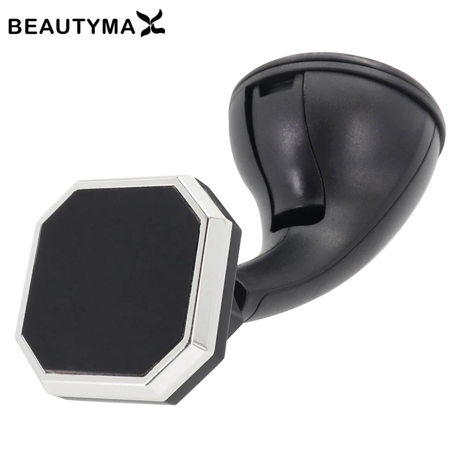 

Магнитный автомобильный держатель BEAUTYMAX из углеродного волокна, поворотная на 360 градусов подставка для дисплея, безопасный держатель для п...