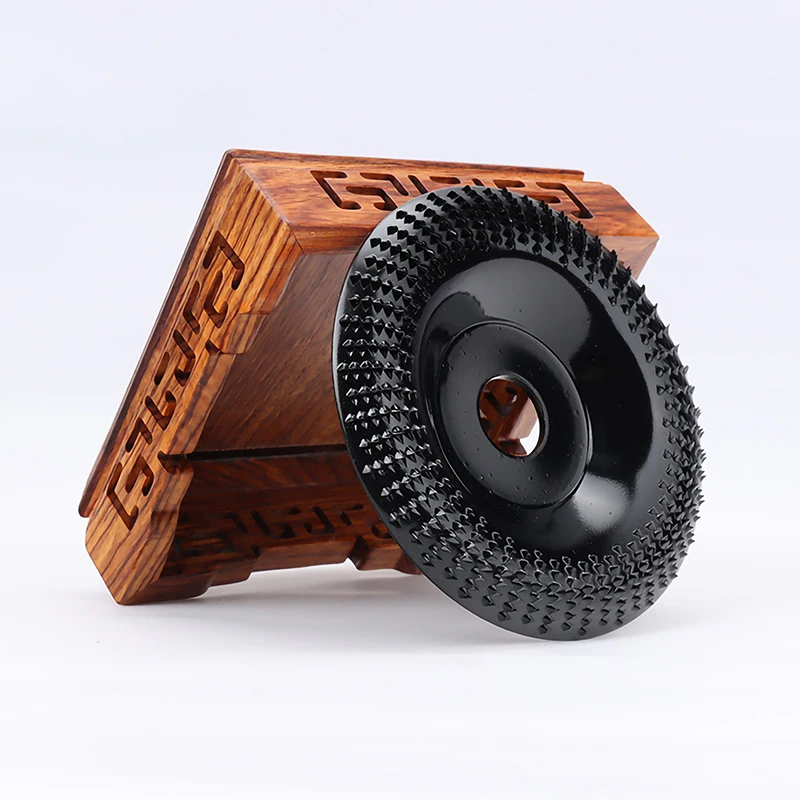 Disc Carving with Wood Disc Abrasive Bend 22mm Angle Wheel Arbor Shaping Disc for 7/8" Grinding Grinder Tools Grinder images - 6