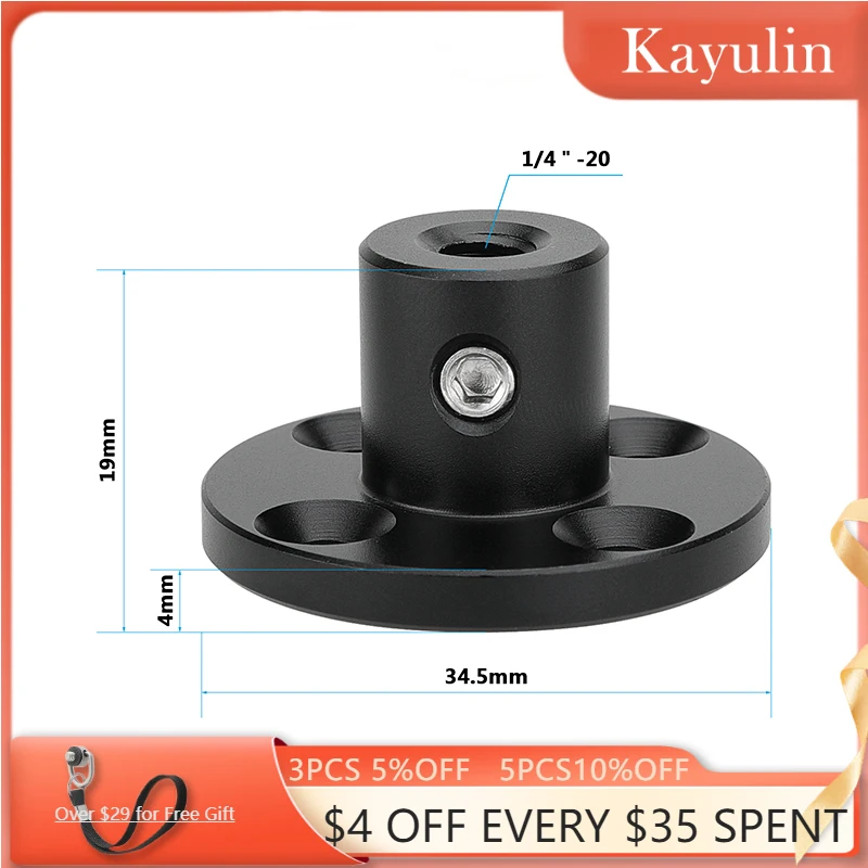 

SZRIG Photography Studio Video Wall Ceiling Table Mount with 1/4"-20 Female Thread