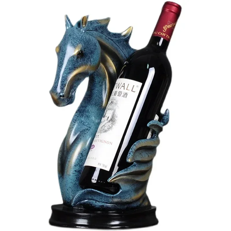Креативная Винная стойка в виде лебедя украшения европейская для винных бутылок