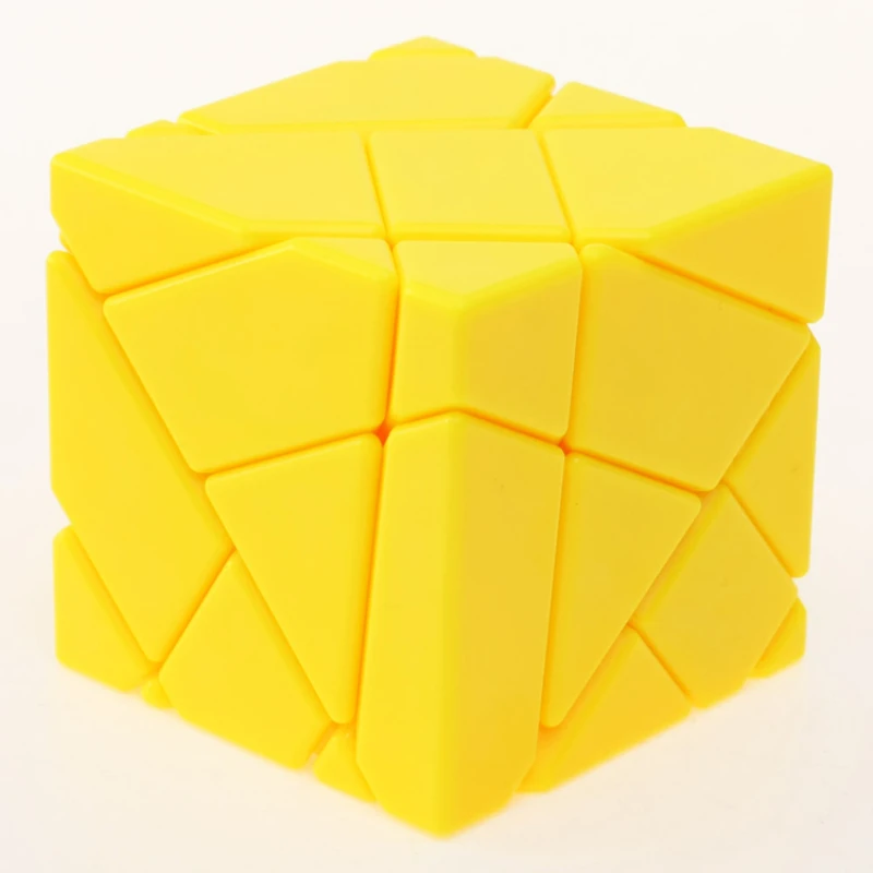Головоломка Meffert's куб-призрак. Fangcun Ghost 3x3x3 Mirror Blocks. Yongjun YJ алмазный кубик. Желтый кубик. Желтый кубик игра
