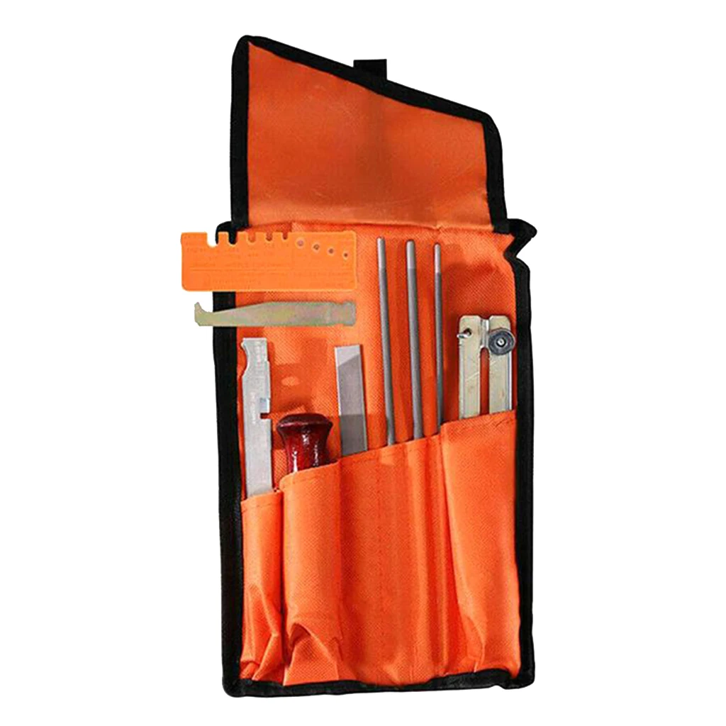 

Chainsaw Sharpener File Kit – Includes Flat, 5/32, 3/16, 7/32 Inch– for