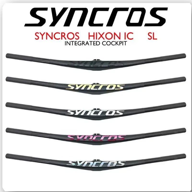 SYNCROS HIXON IC SL 15 мм Mini RISE Carbon Bike Интегрированный руль для горного велосипеда легкий