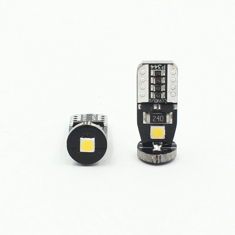 СВЕТОДИОДНЫЙ Автомобильный Фонарь fтрюing T10 белый светодиод 3SMD 5050 W5w 194 168 лампы