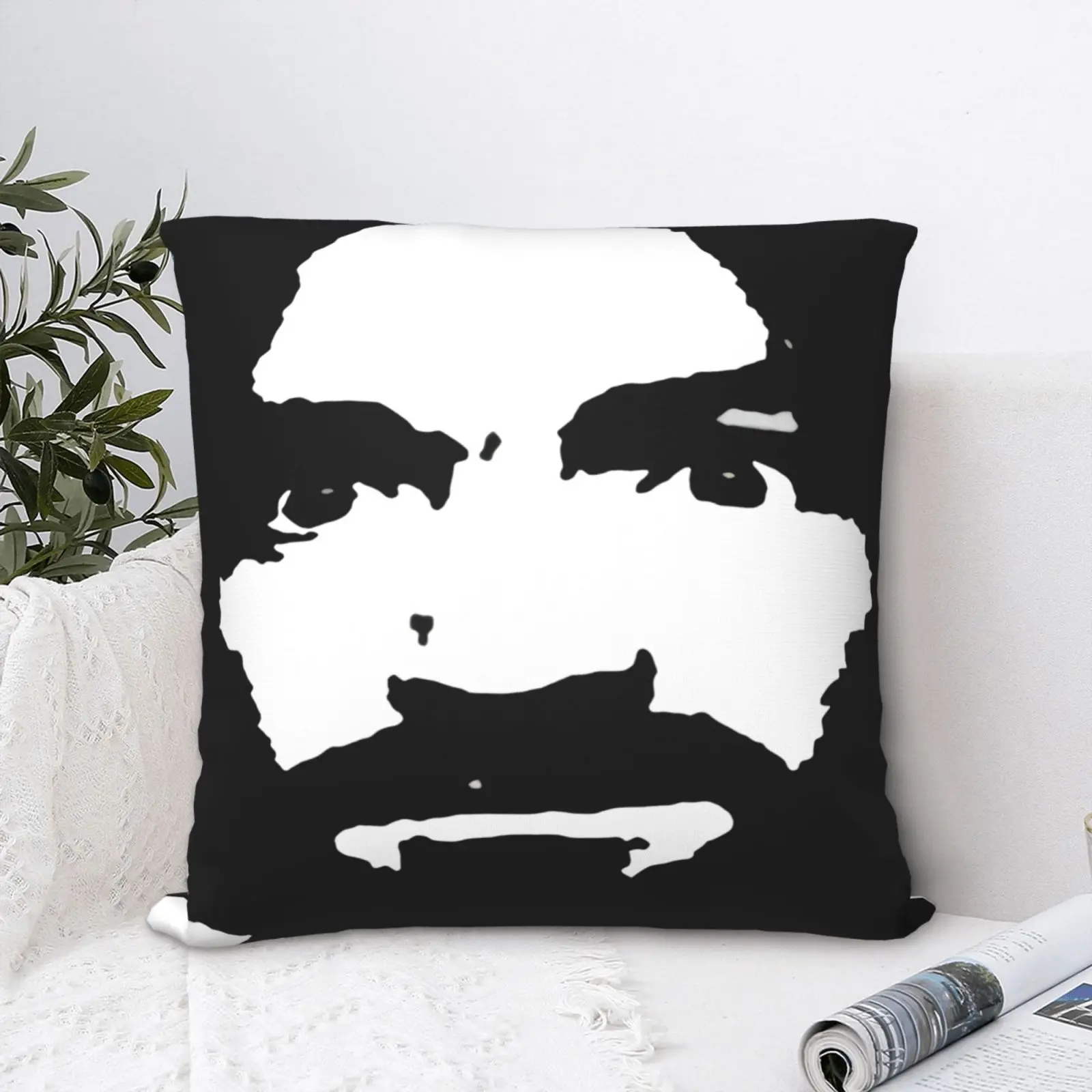 

Vtg 90S Чарльз Мэнсон Н Розы Подушка Чехол s Диван Подушка Чехол Белая Подушка Аниме Подушка Чехол декоративная подушка