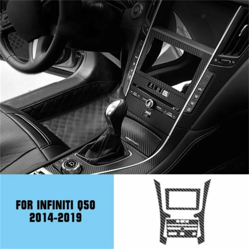 

18 шт./набор, наклейки для салона автомобиля Infiniti Q50 2014-2019