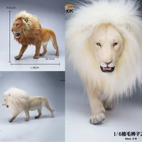jxk082 16 scale figure scene accessories simulation animal planted hair lion 2 0 figure model for 12 inches action figure