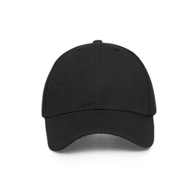 Бейсболка Мужская/Женская однотонная Спортивная Кепка от солнца в стиле хип-хоп