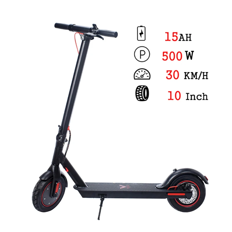 

EU US Warehouse Folding Electric Scooter 10 Inch 500W 36V Folding Mobility Adult Best City Escooter