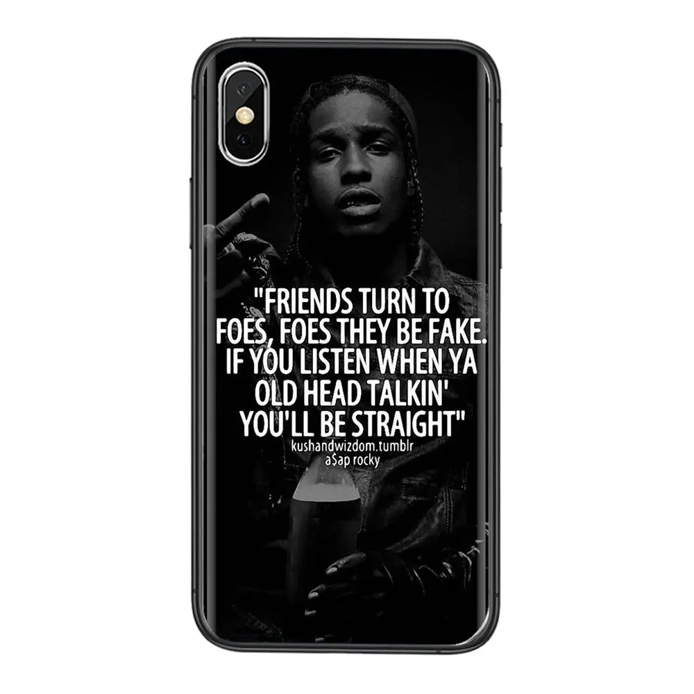 Rocky-super-c-rapper-a $ ap-rocky-как можно скорее для Xiaomi Redmi 9 8 7 K40 9A 9C Pro Plus Nfc K30 K20 черный Etui