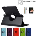 Вращающийся на 360 градусов чехол для Samsung Galaxy Tab A7 T500 T220 A 10,1 T510 S5E 10,5 T580 E T560 8,0 T290 S6 Lite 10,4 P610, Чехол + пленка + ручка