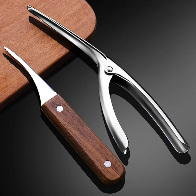

Shrimp Peeler Shrimp Deveiner Practical Kitchen Seafood Tools Stainless Steel Lobster Shell Remover Peel And Shrimp Line Knife