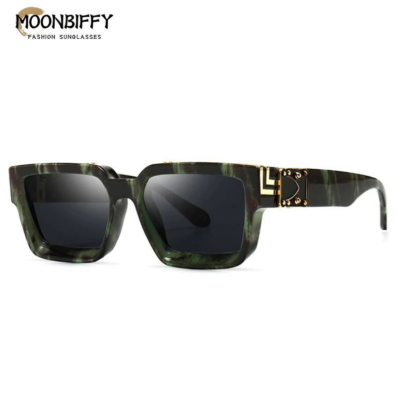 

Men's Punk Sunglasses Women Luxury Brand Shades Retro Square Fashion Sun Glasses Eyewear Driving Fishing Eyeglasses for Male