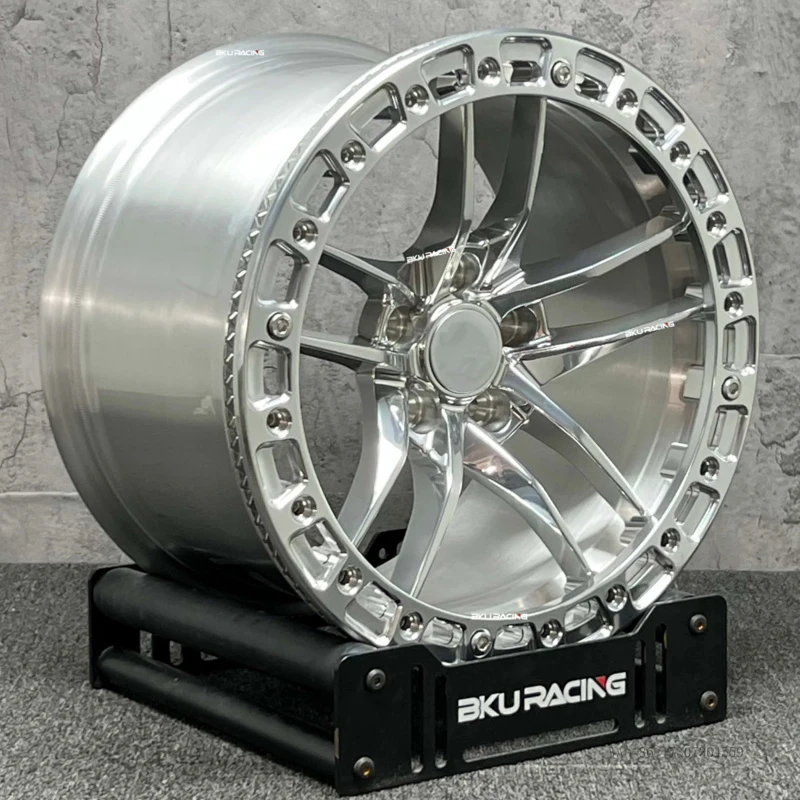 Фото Кованые диски Beadlock 5x120.65, 18, 19, 20 дюймов, полированные, для Chevrolet Corvette C6 C5 C7 C8 C4 ZR1 Z06 №1
