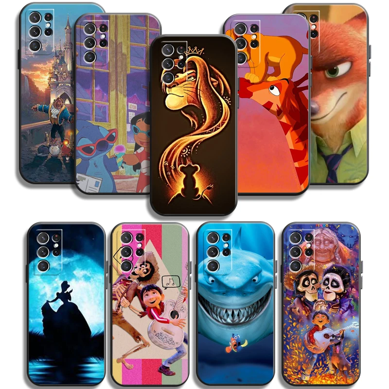 

2022 Disney Cartoon Phone Cases For Samsung Galaxy A31 A32 A51 A71 A52 A72 4G 5G A11 A21S A20 A22 4G Carcasa Back Cover