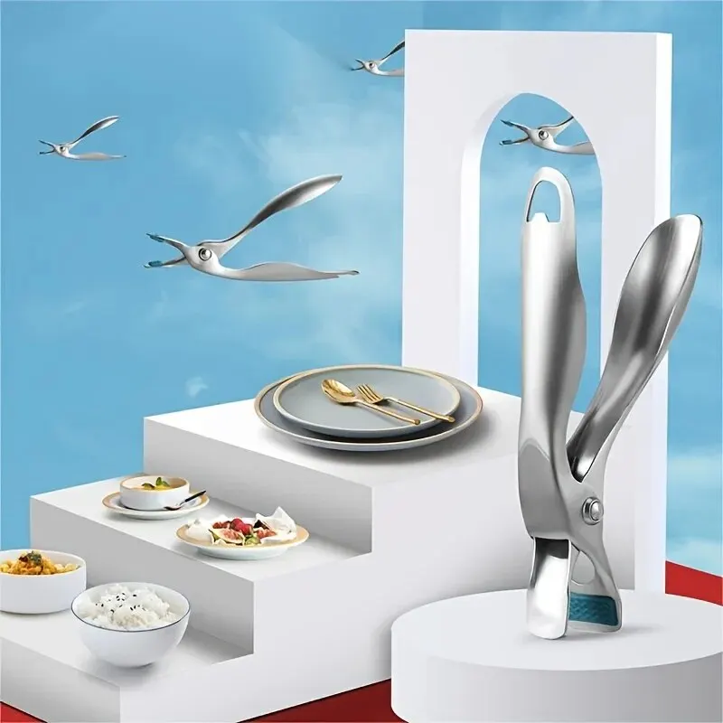 Зажим Для Защиты От Ожогов Из Нержавеющей Стали 304 Складной Кухонный Гаджет