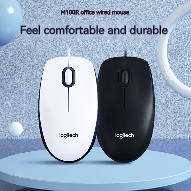 

New Logitech M100r M90 Mouse Wired Laptop Home Design Of A And Minimalist Business Office Style Ergonomic Photoelectricity Mouse