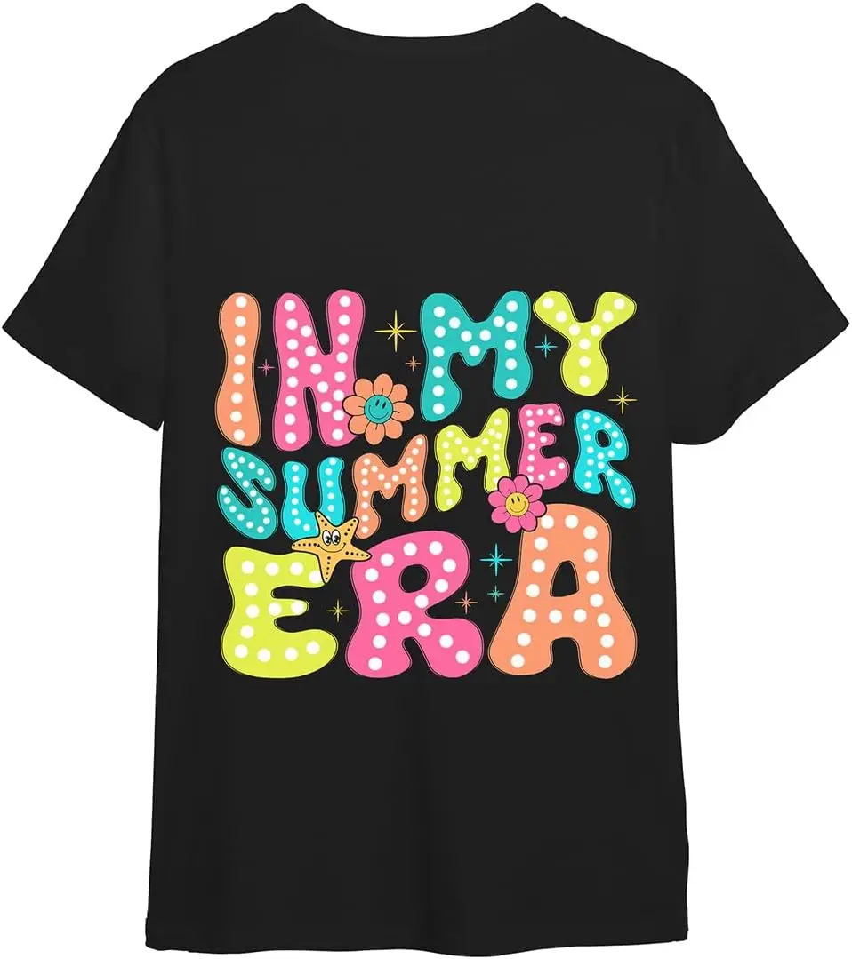 Женская летняя футболка с коротким рукавом принтом