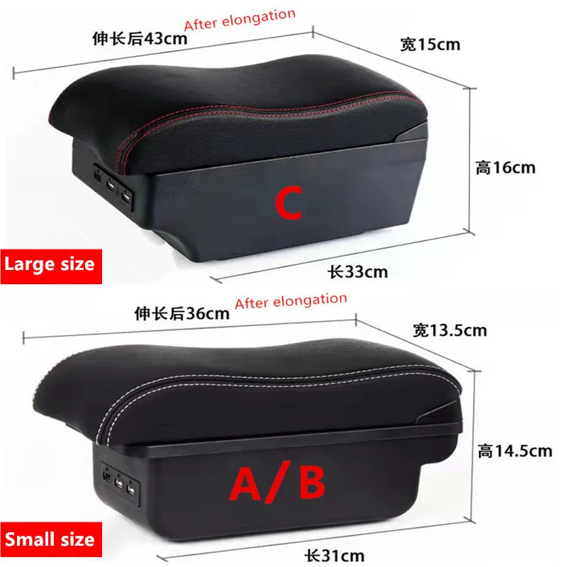 Подлокотник для Honda Jazz подлокотник Fit 1 автомобильный коробка хранения 2003 2004 2005 2006