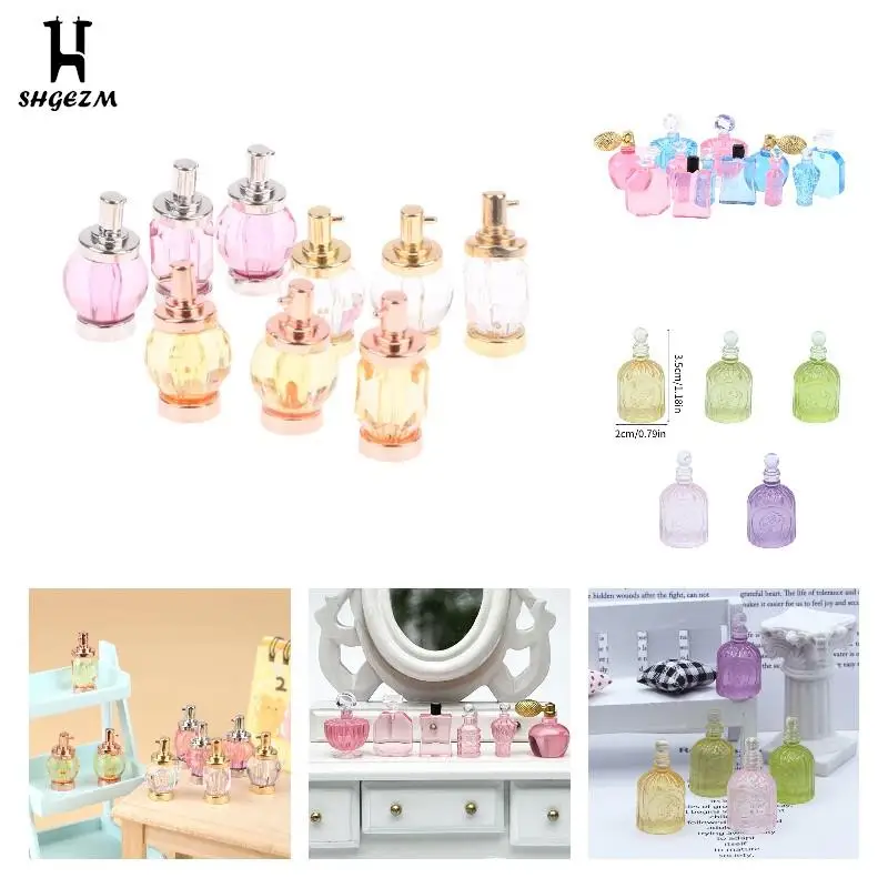 

Миниатюрная модель парфюма в виде флакона для кукольного домика, украшение для спальни, ванной комнаты, игрушка, сцена, игрушки, украшение для кукольного домика, аксессуары для кукольного домика