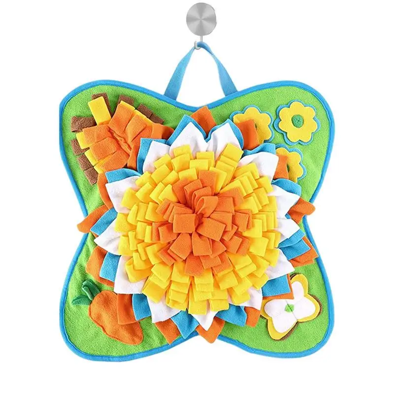 

Sniff Pad For Dogs Pet Foraging Mat Interactive Feed Game For Boredom Non-Slip Pet Snuffle Pad For Pets Rabbits Guinea Pigs