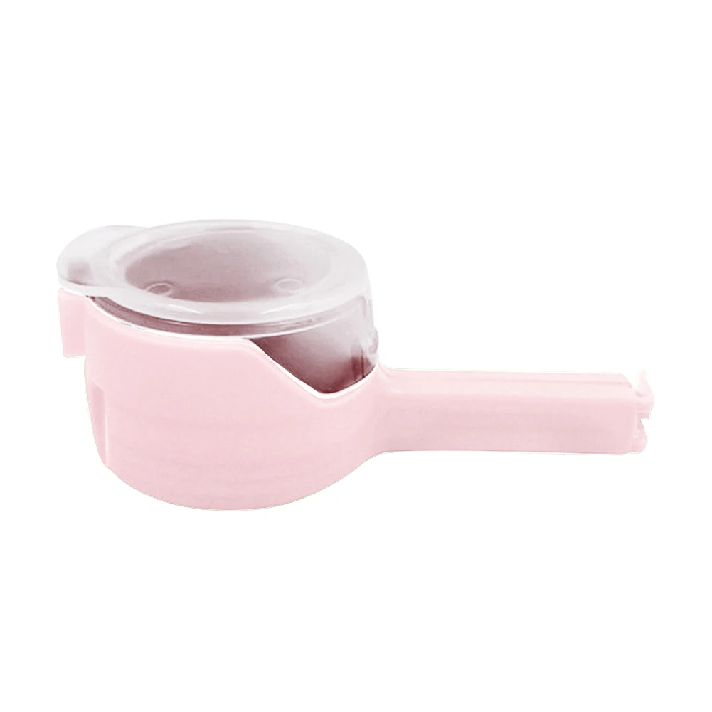 

Organization Storage With Pour Spout Reusable Multifunctional Food Saver Accessories Snack Sealing Clip Clamp Fresh Keeping Bag